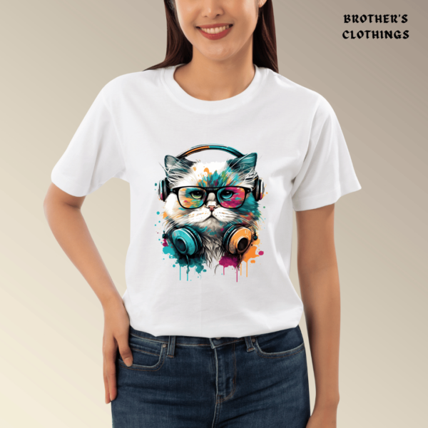 Cute Cat T Shirt BC10022