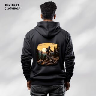 Mountain Bike Rider Hoodie BC10045